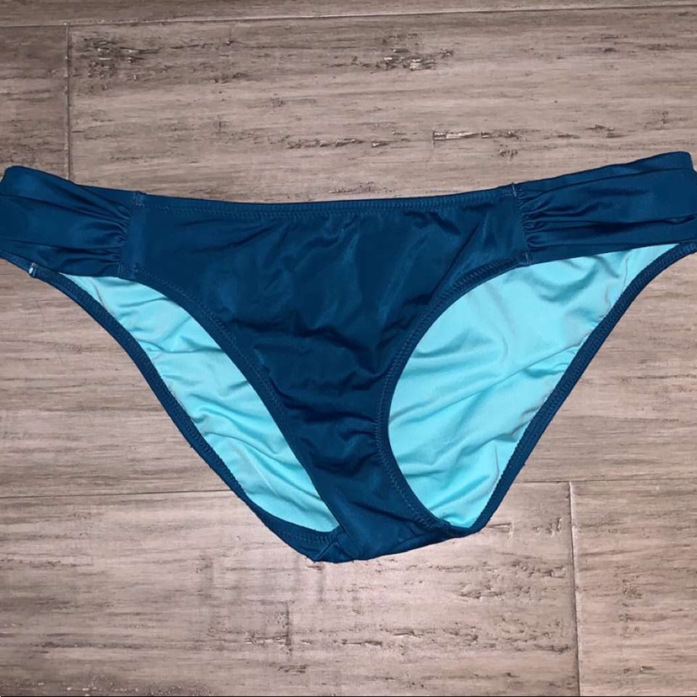 Turquoise bikini bottoms